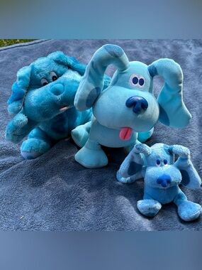 Nickelodeon Nick Jr Blue’s Clues 3 Blue Dogs